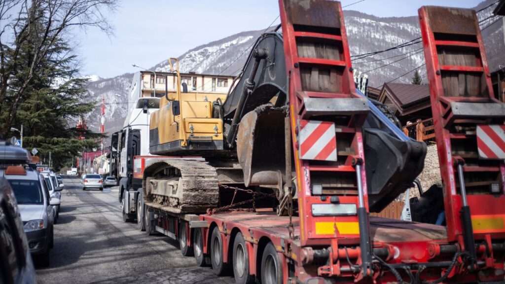 Heavy equipment transport